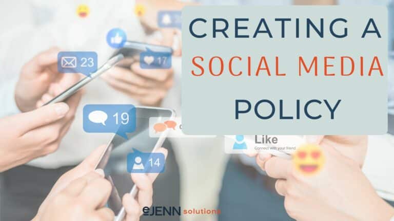 creating a social media policy for your business