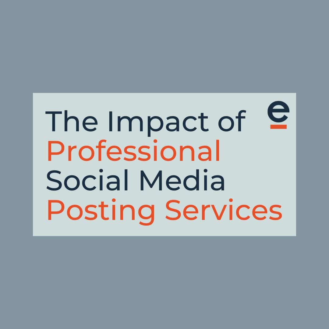 the impact of professional social media posting services